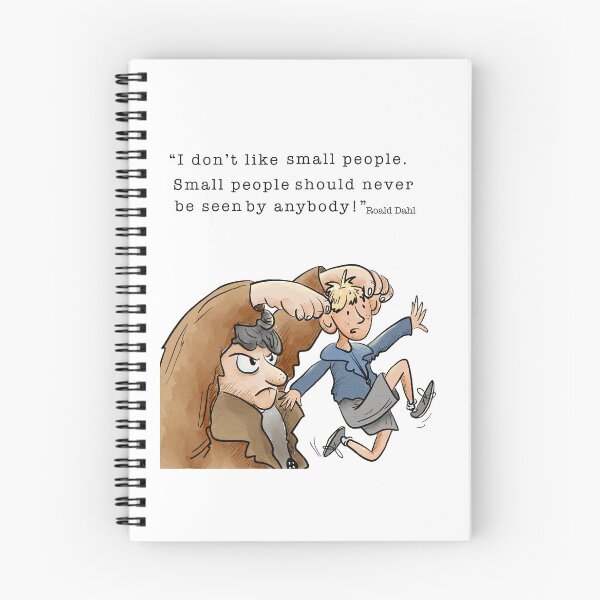 Item preview, Copy of Miss Trunchbull in colour with slogan 2 (no background) designed and sold by Deanosdoodles.