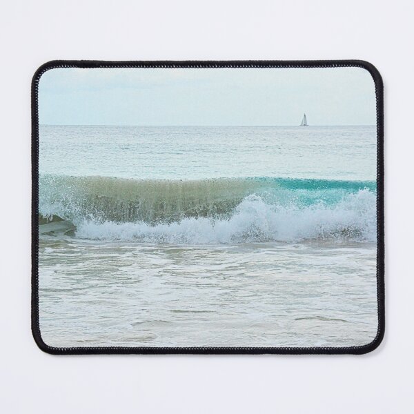 Item preview, Crashing Aqua Waves Saint Martin designed and sold by LisaWootenPhoto.