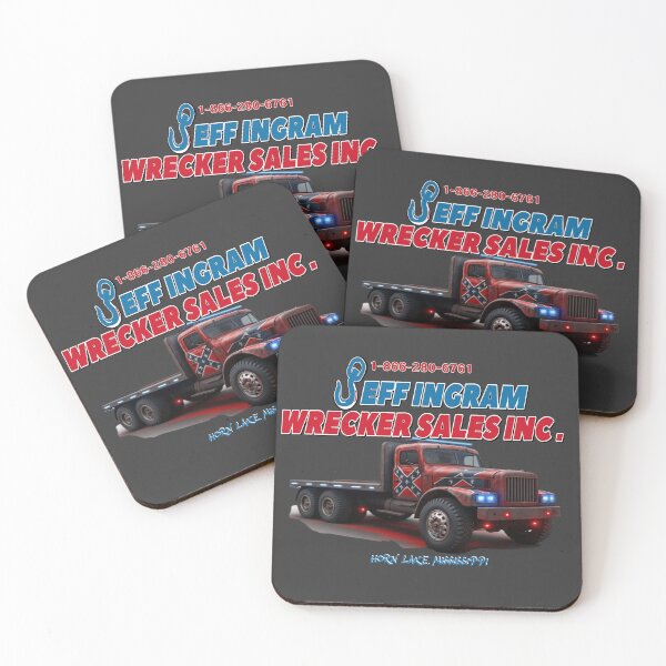 Item preview, JEFF INGRAM WRECKER SALES - REBEL WITH A CAUSE designed and sold by Pickle Wicked Designs.