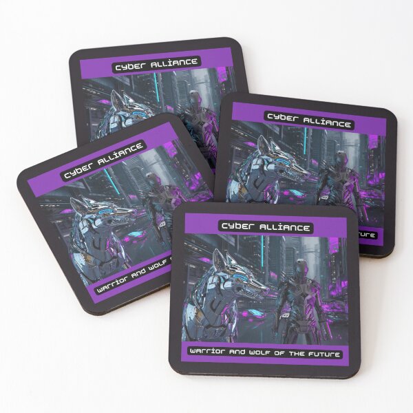 Item preview, Cyber Alliance: Warrior and Wolf of the Future" designed and sold by Studio Yvonne .