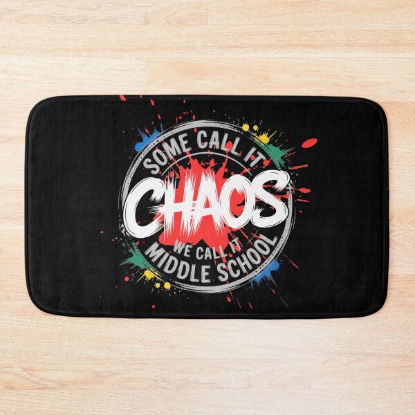 Item preview, Funny School Some Call It Chaos We Call It Middle School - Back To School designed and sold by ZACK ART.