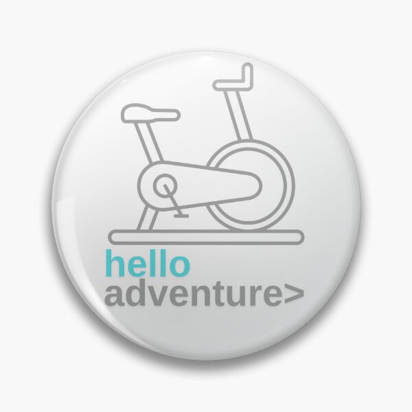 Item preview, Hello Adventure: Indoor Cycling Stationary Bike designed and sold by CleanDecor.