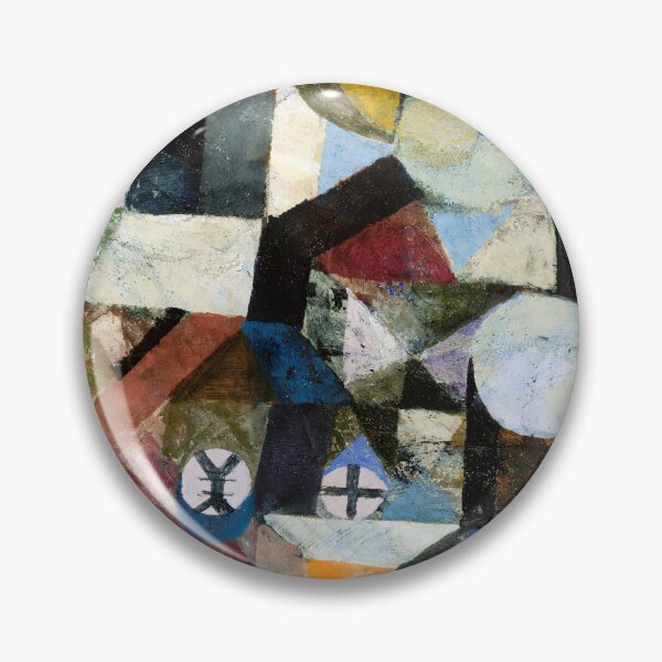 Item preview, Paul Klee Composition Yellow Half-Moon and Y 1918 Abstract Art designed and sold by Under-TheTable.