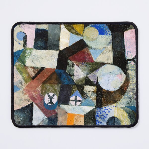 Item preview, Paul Klee Composition Yellow Half-Moon and Y 1918 Abstract Art designed and sold by Under-TheTable.