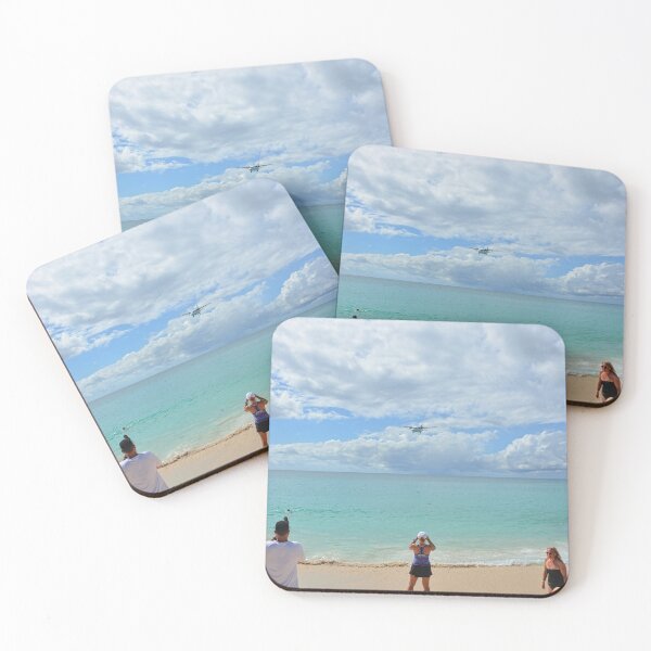 Item preview, Coming In For A Landing Maho Beach designed and sold by LisaWootenPhoto.