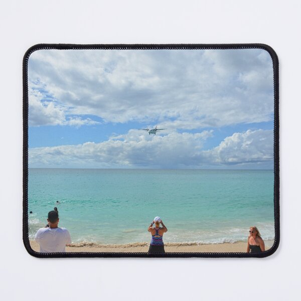 Item preview, Coming In For A Landing Maho Beach designed and sold by LisaWootenPhoto.