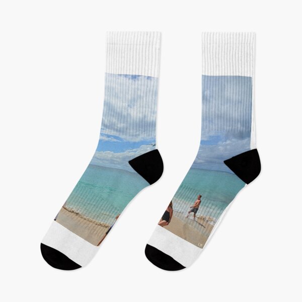 Item preview, Coming In For A Landing Maho Beach designed and sold by LisaWootenPhoto.