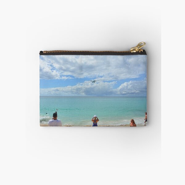 Item preview, Coming In For A Landing Maho Beach designed and sold by LisaWootenPhoto.