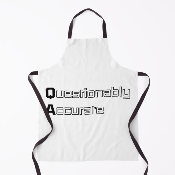Item preview, Funny QA Computer Engineering Acronym Pun designed and sold by ThePungineer.