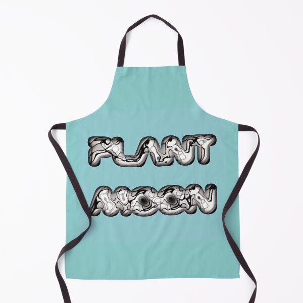 Item preview, Typography of Plant Moon in the Light Blue Sky designed and sold by cremedecolor.