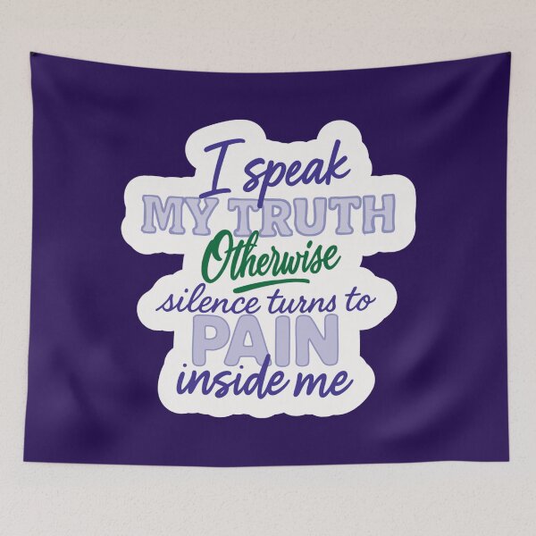 Item preview, I Speak My Truth designed and sold by Madeline Binder Art & Design.