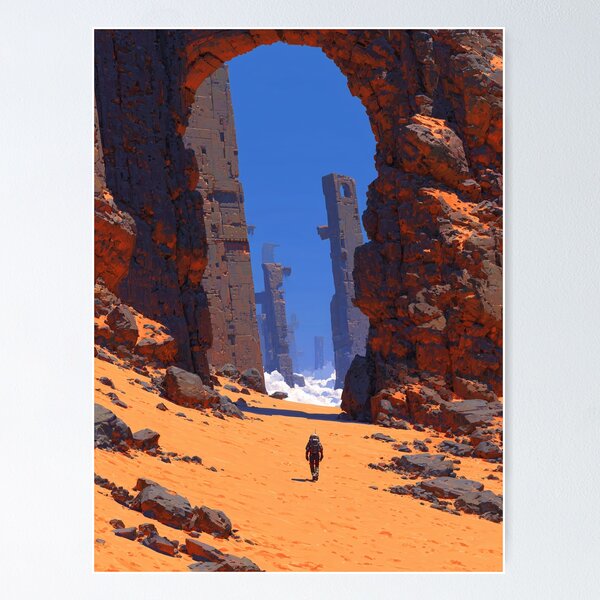 Item preview, The Gate of Forgotten Titans designed and sold by Solivagant Shop.