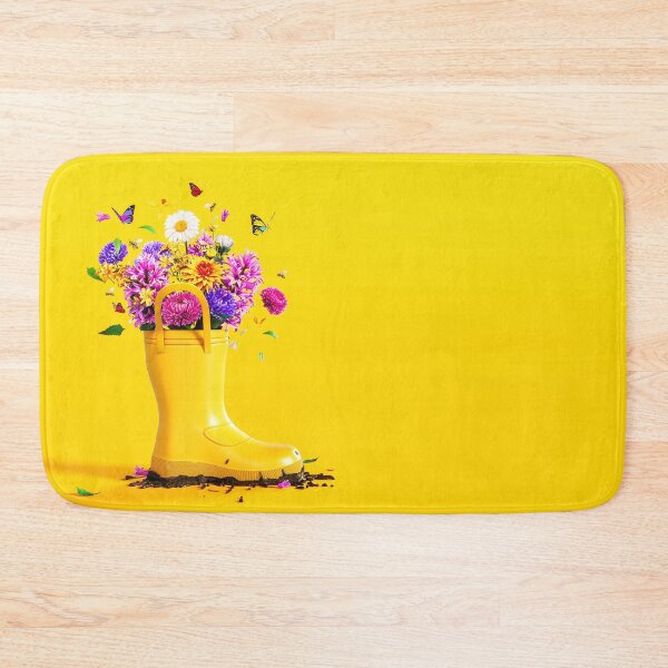 Item preview, FLOWERS IN WELLINGTONS designed and sold by MARYMAXMAC.