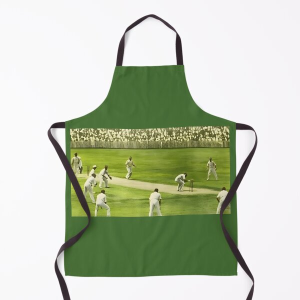 Item preview, “Bodyline Trap – Field Strategy” Vintage Cricket Print designed and sold by WhisperFrame.