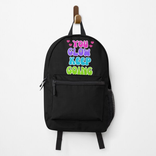 Item preview, You Glow Keep Going – Colorful Motivational Quote designed and sold by Rosiname.