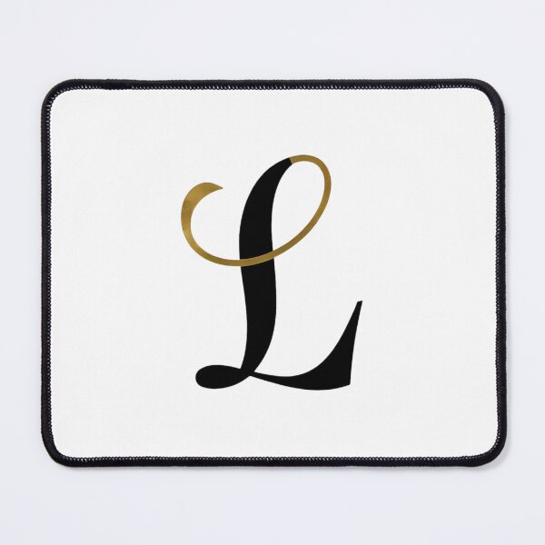Item preview, Letter L – Gold & Black Elegance designed and sold by RAKO13.