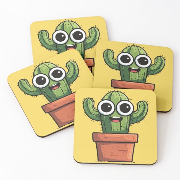 Item preview, Googly-Eyed Cactus designed and sold by EastEndTownie.