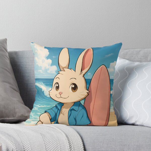 Item preview, Beach Bunny Break – Surf’s Up with Twittlefish designed and sold by Twittlefish.