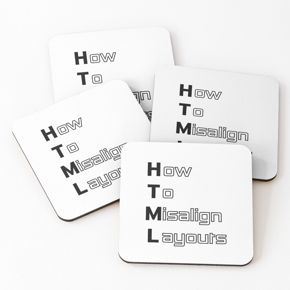 Item preview, Coasters (Set of 4) designed and sold by LowQ.