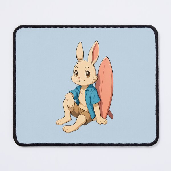 Item preview, Beach Bunny Break – Surf’s Up with Twittlefish designed and sold by Twittlefish.