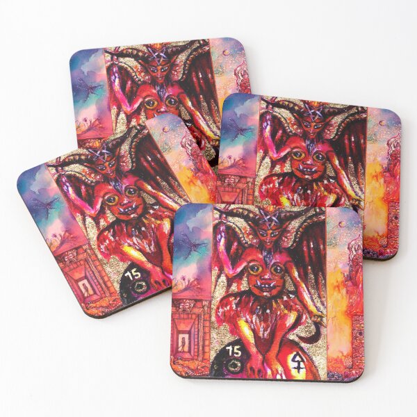 Item preview, TAROTS OF THE LOST SHADOWS / THE DEVIL designed and sold by BulganLumini.