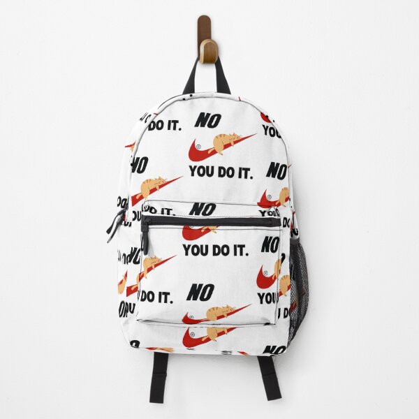 Item preview, Nike Red check mark, Orange cat "NO YOU DO IT" designed and sold by Holy Coast Threads (Formerly ChristianFlower).