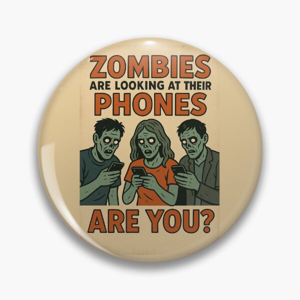 Item preview, The Walking Text — Smartphone Zombies Unite! designed and sold by Bjorn Broeckx.