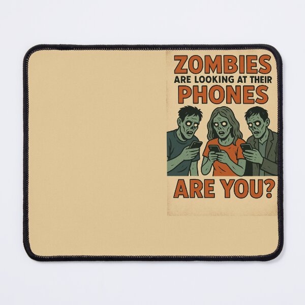 Item preview, The Walking Text — Smartphone Zombies Unite! designed and sold by Bjorn Broeckx.
