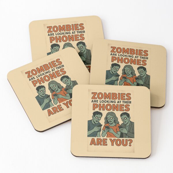 Item preview, The Walking Text — Smartphone Zombies Unite! designed and sold by Bjorn Broeckx.