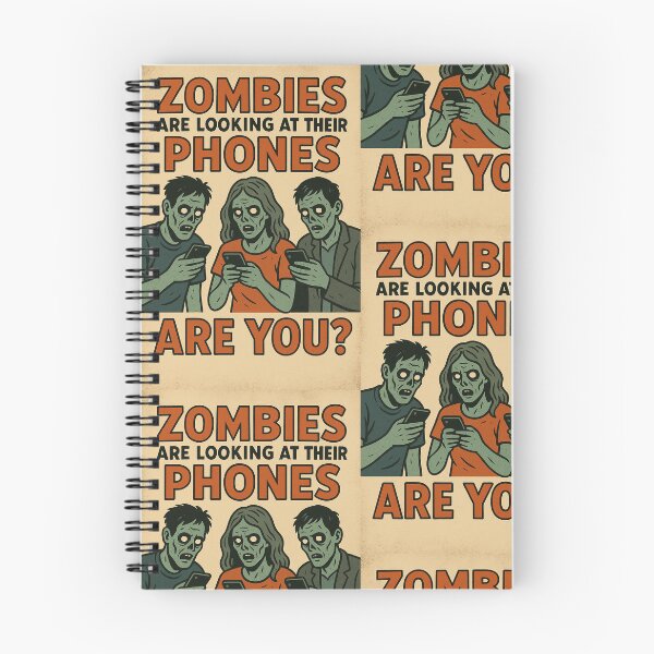 Item preview, The Walking Text — Smartphone Zombies Unite! designed and sold by Bjorn Broeckx.
