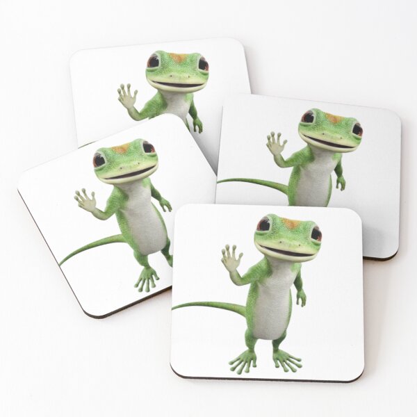 Item preview,  Charming Gecko with a friendly Wave designed and sold by AesthinkArt.