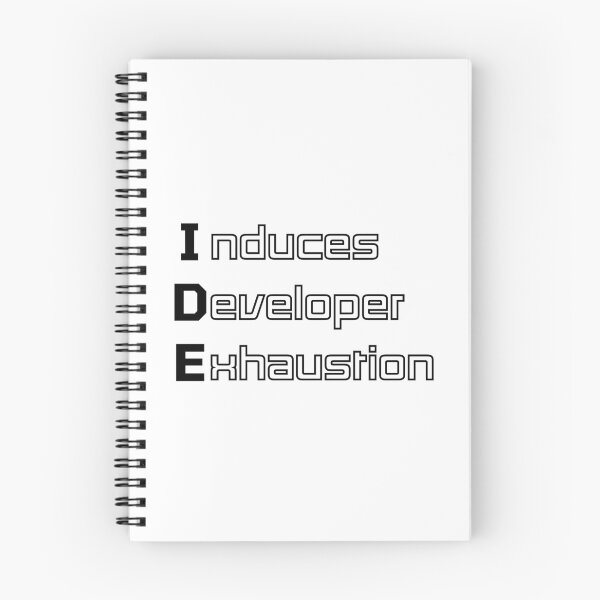 Item preview, Funny IDE Computer Engineering Acronym Pun designed and sold by ThePungineer.