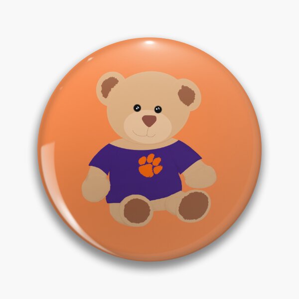 Item preview, Clemson Teddy Bear designed and sold by Grace Cottrell.