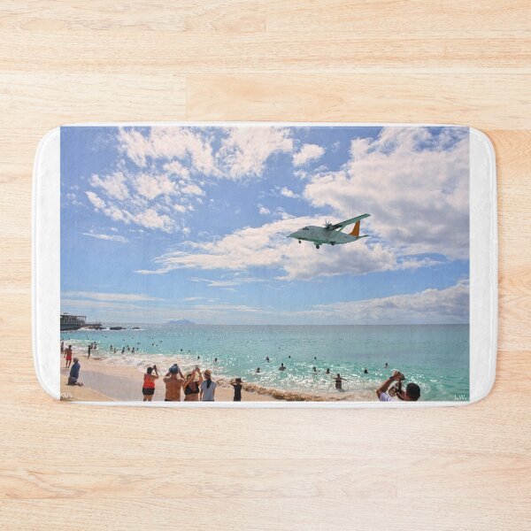Item preview, Maho Beach Saint Martin Flyover  designed and sold by LisaWootenPhoto.