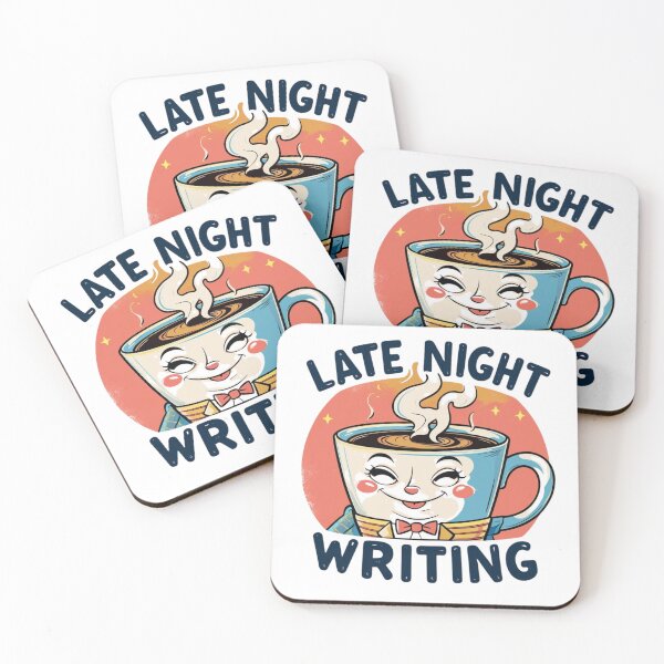 Item preview, Late Night Coffee Writing designed and sold by Coffread.