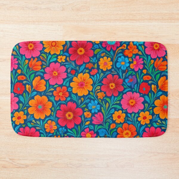 Item preview, Multi-Coloured Flower Patterns designed and sold by IslaKarisArt.