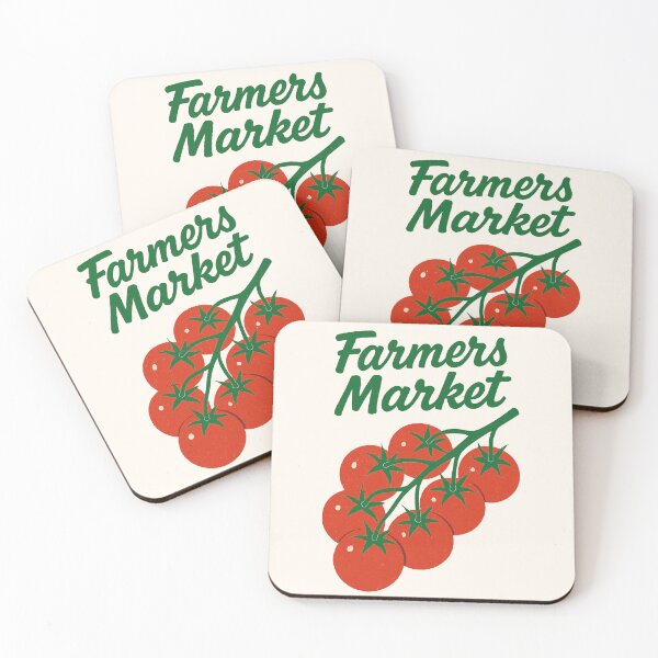 Item preview, Farmers Market — Vintage Tomato Branch Retro Poster Illustration designed and sold by HoopeStylee.