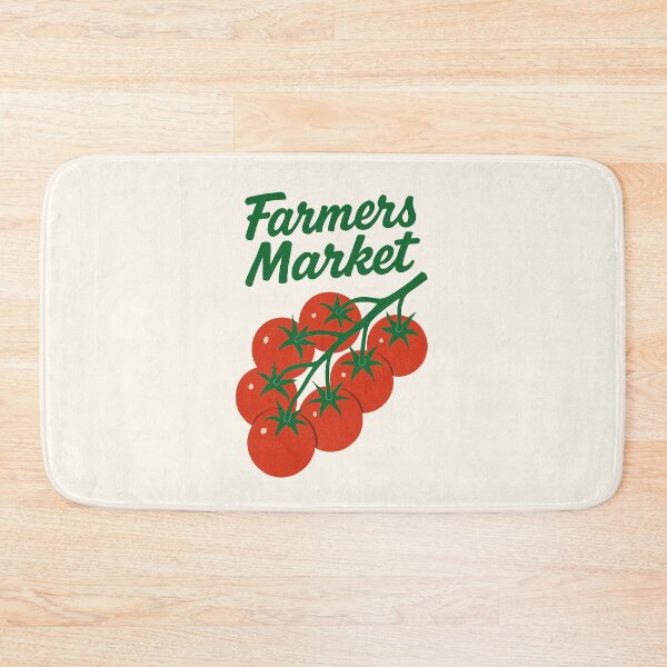 Item preview, Farmers Market — Vintage Tomato Branch Retro Poster Illustration designed and sold by HoopeStylee.