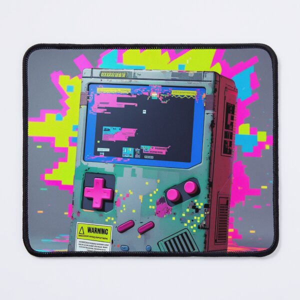 Item preview, Vintage Glitch Console Meme designed and sold by Rymck-tb.