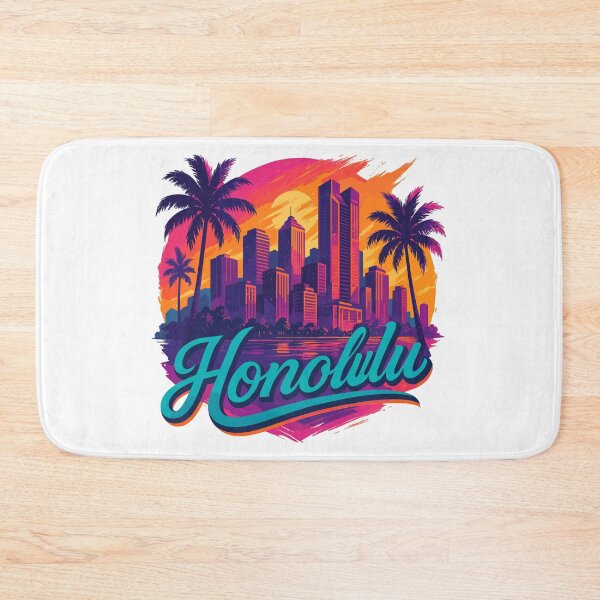 Item preview, Honolulu Waikiki Capital Hawaii Aloha Gift designed and sold by Pineapple-Tree.