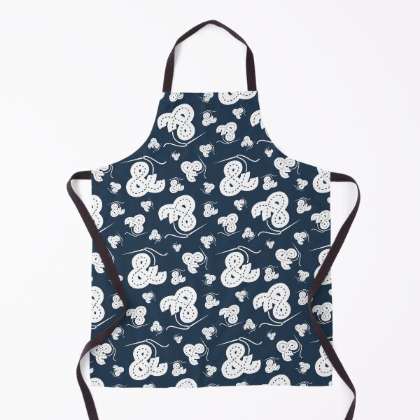 Item preview, Stitched Ampersand - Navy designed and sold by Bib & Tucker Sew-Op.