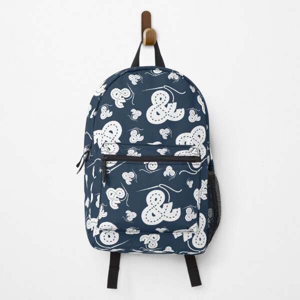 Item preview, Stitched Ampersand - Navy designed and sold by Bib & Tucker Sew-Op.