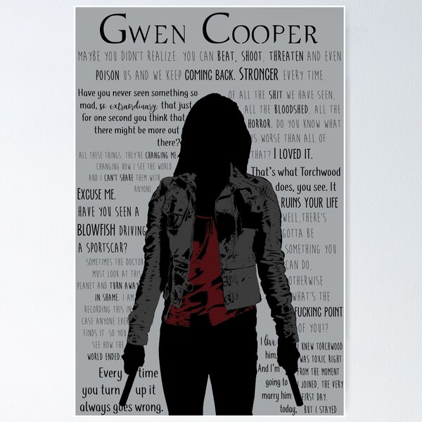 Item preview, Gwen Cooper - quotes designed and sold by crazydude1407.