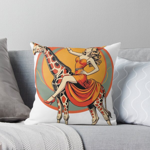 Item preview, Pop Music Fan Sticker, Showgirl on Giraffe, TS 12 T-Shirt designed and sold by Bits & Bops Boutique.