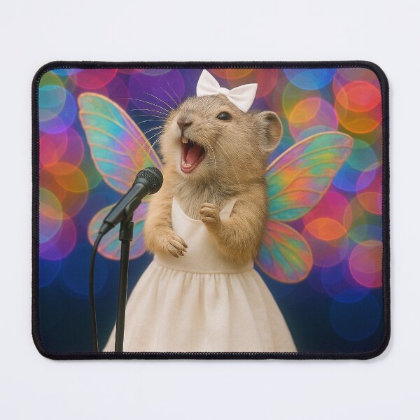 Item preview, K-Pop Pika Fairy Sings a Tune designed and sold by Tridentulus.