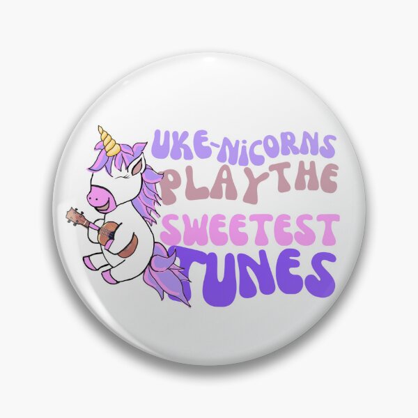 Item preview, Unicorn playing ukulele designed and sold by TaraPen.