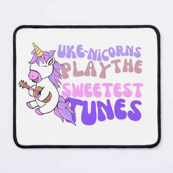 Item preview, Unicorn playing ukulele designed and sold by TaraPen.