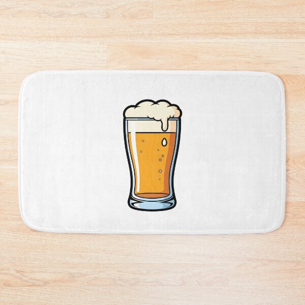 Item preview, Cartoonish glass of beer bar designed and sold by animevisions.