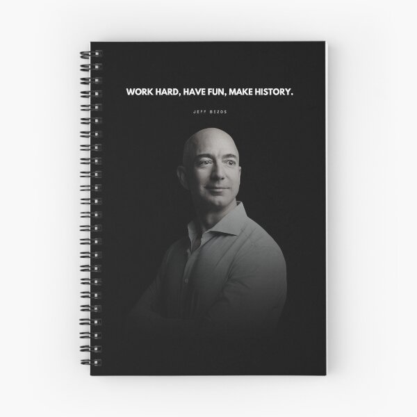 Item preview, Jeff Bezos Motivational Quote Portrait designed and sold by SuccessInsanity.