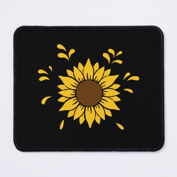Aperçu de l'œuvre Illustration d'éclaboussures de tournesol créée et vendue par MiniStudio.
